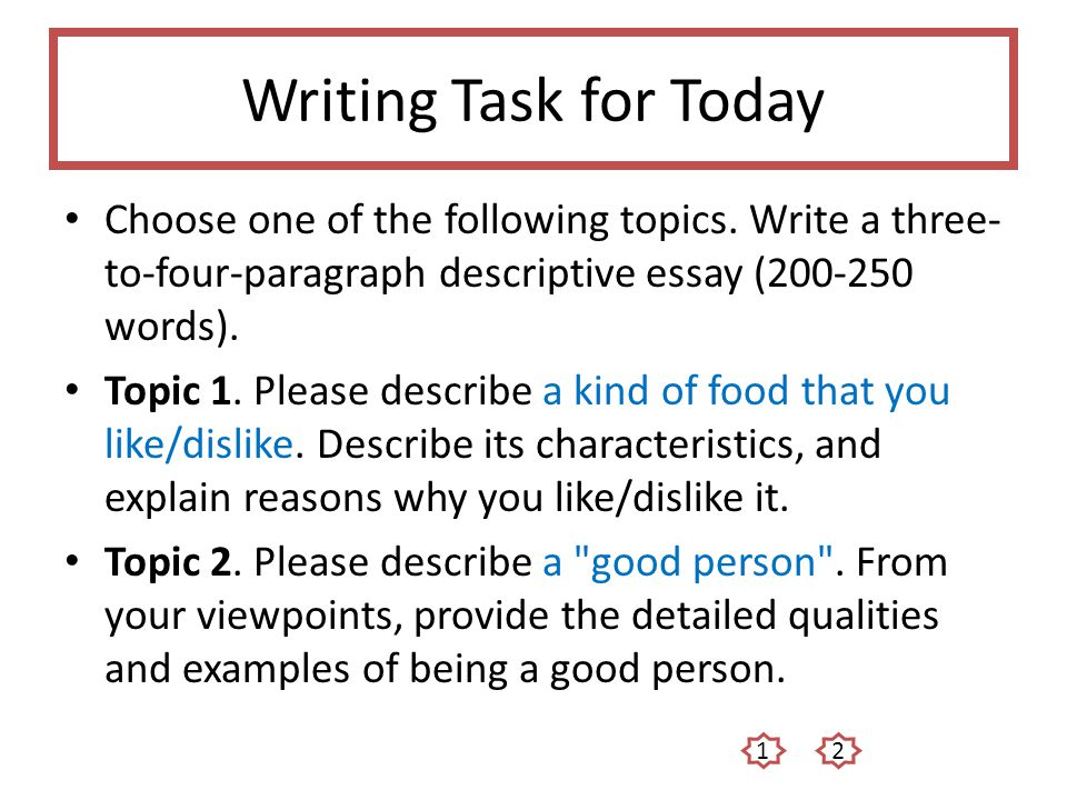 write an essay on the following topic